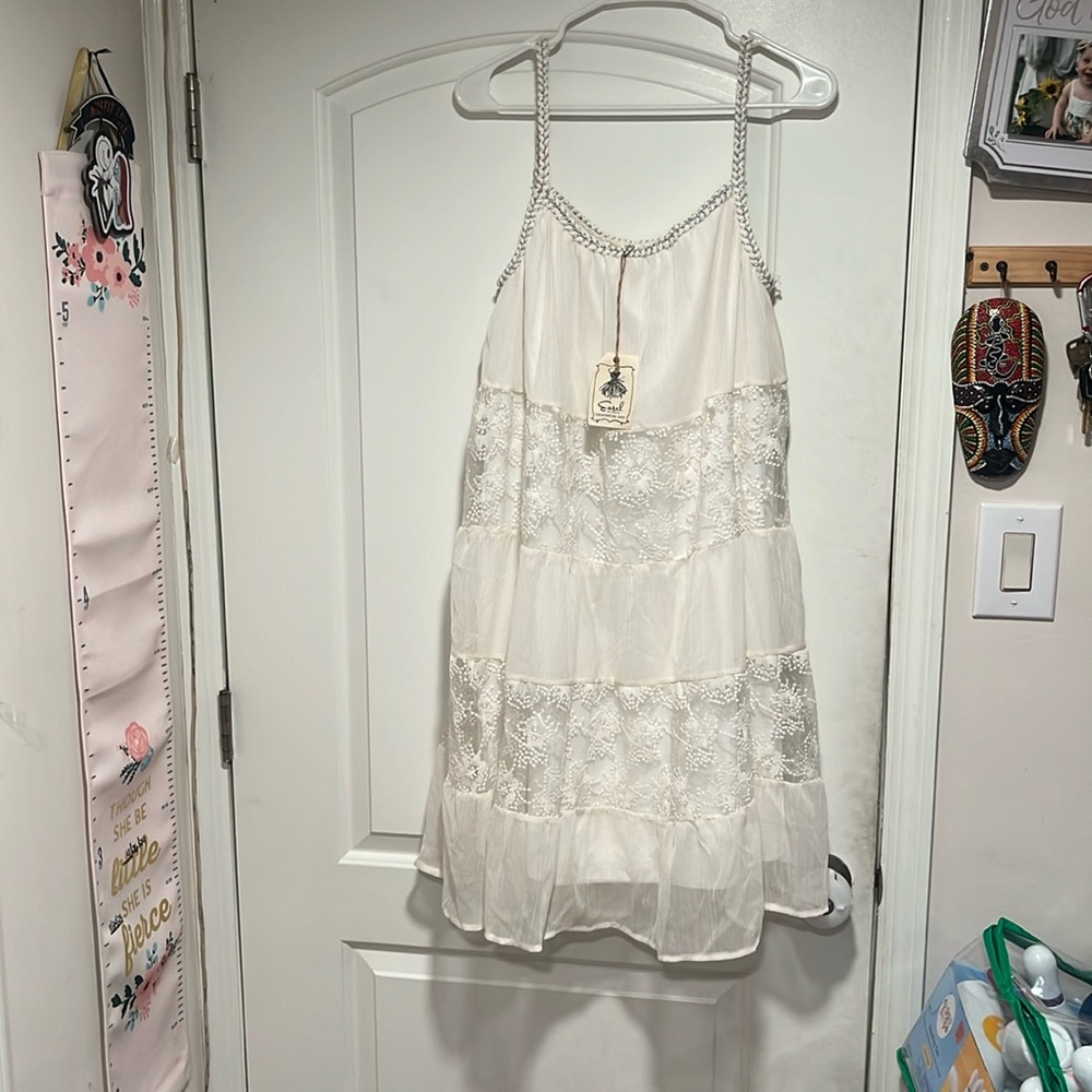 Beautiful ivory Lacey dress